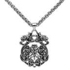 Vikings Dragon Fafnir Stainless Steel Necklace - 