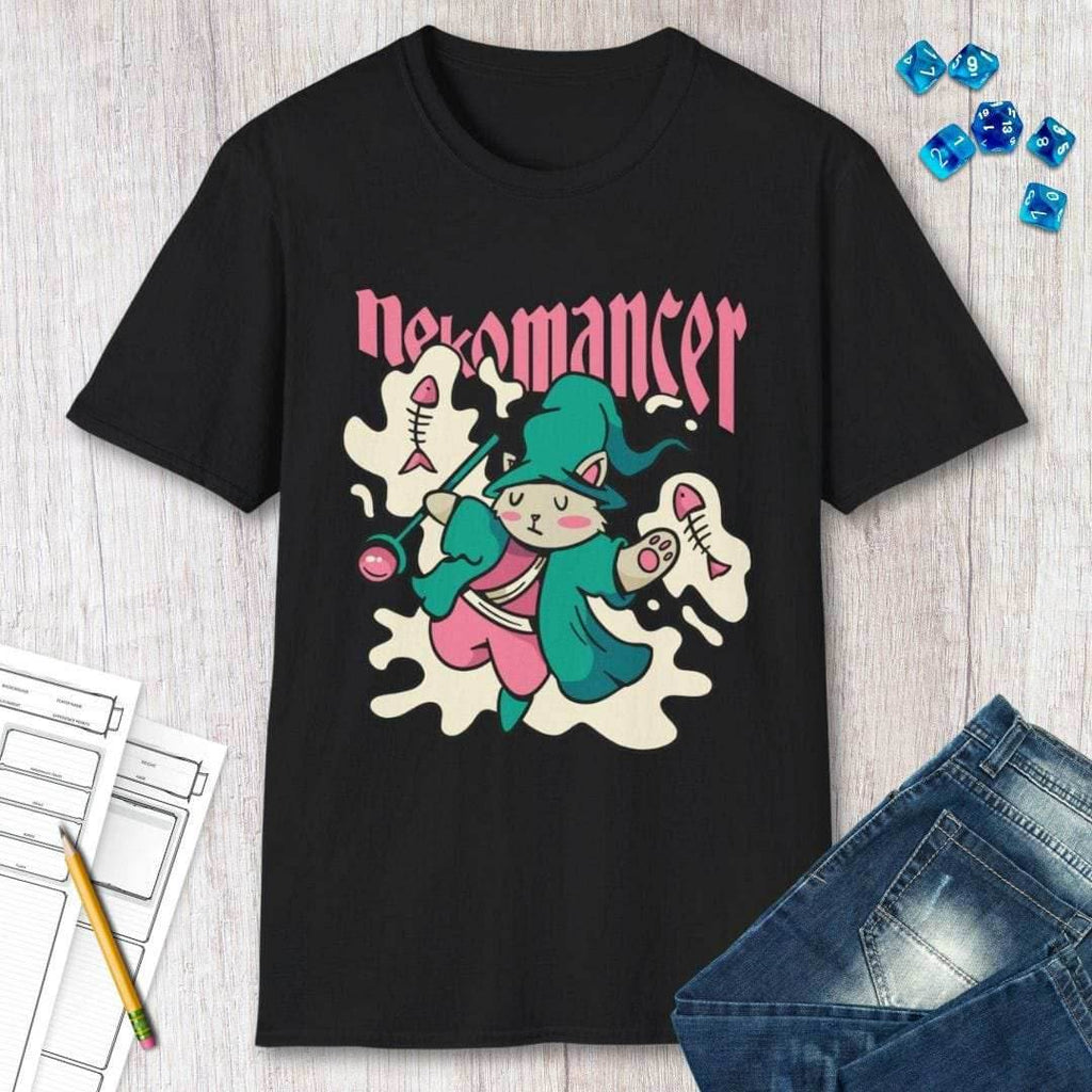 Nekomancer Shirt - Navy / S