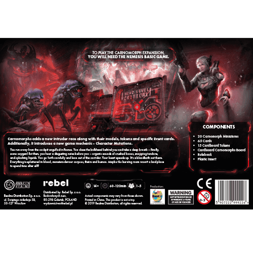Nemesis: Carnomorphs Expansion - 
