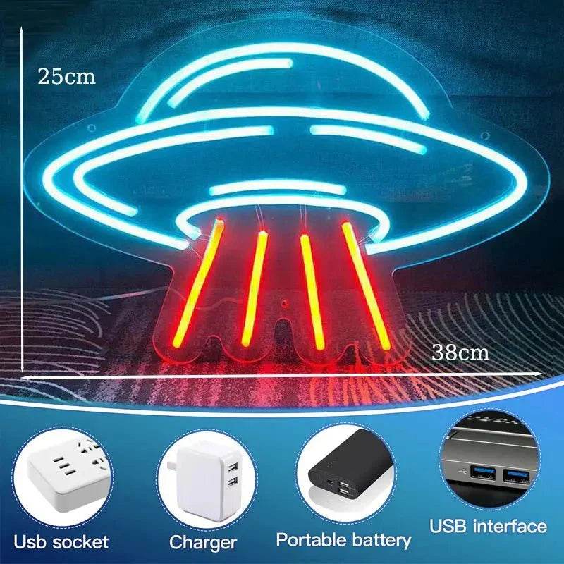 Neon light LED for Game Room - B 38X25cm