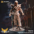 Netros, High Elf Chaos Artificer (Male Elf Artificer) - 32mm Scale