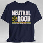 Neutral Good Shirt - DnD Alignment T-shirt - Navy / S