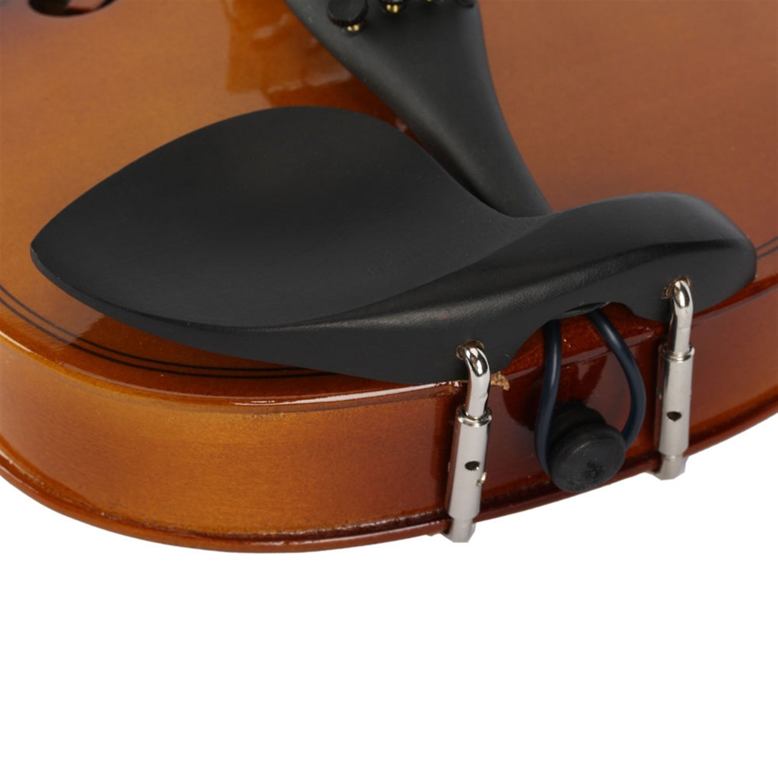 New 1/8 Acoustic Violin Case Bow Rosin Natural