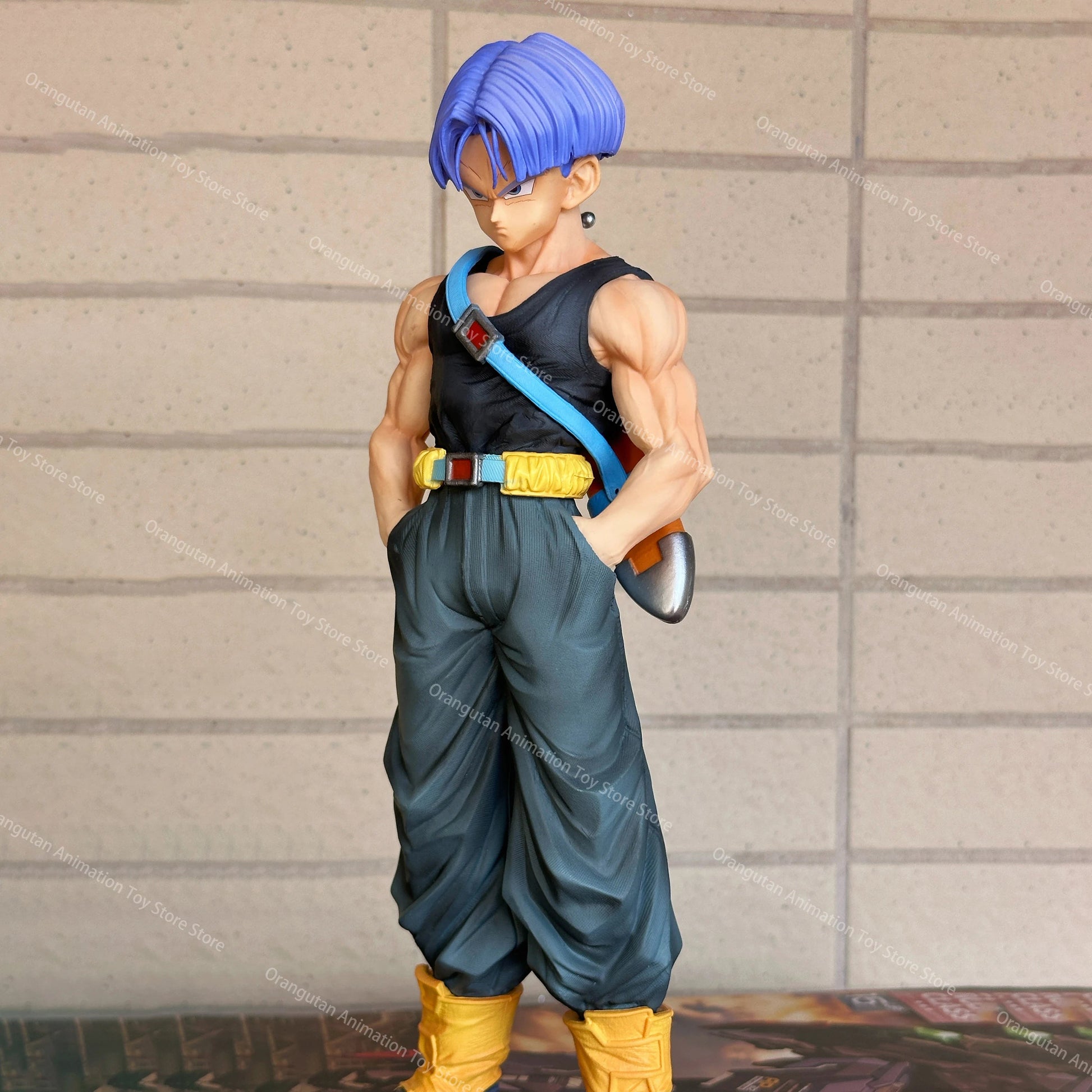 New 26CM Anime Dragon Ball Z Fighters  Trunks Figure Super Saiyan Future Trunks Figurine Action Figures Pvc Statue Statue