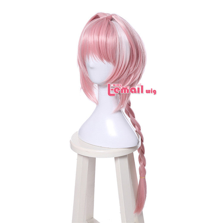 New Arrival Game Fate Apocryph Astolfo Cosplay Wigs Long Pink Heat Resistant Synthetic Hair Halloween Cosplay Wig