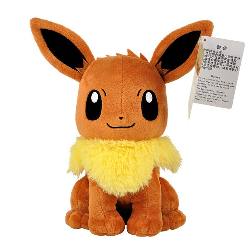 New Cartoon Pokemon Plush Toy Charmander Squirtle Bulbasaur Plush Doll Eevee Mewtwo Jigglypuff Snorlax Plush Toy Children's Gift