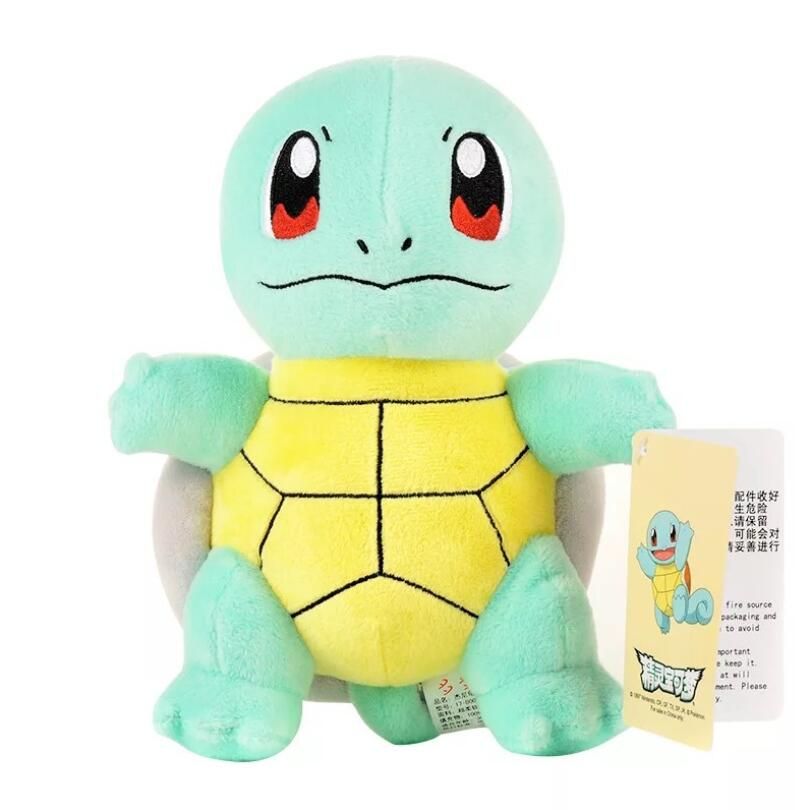 New Cartoon Pokemon Plush Toy Charmander Squirtle Bulbasaur Plush Doll Eevee Mewtwo Jigglypuff Snorlax Plush Toy Children's Gift