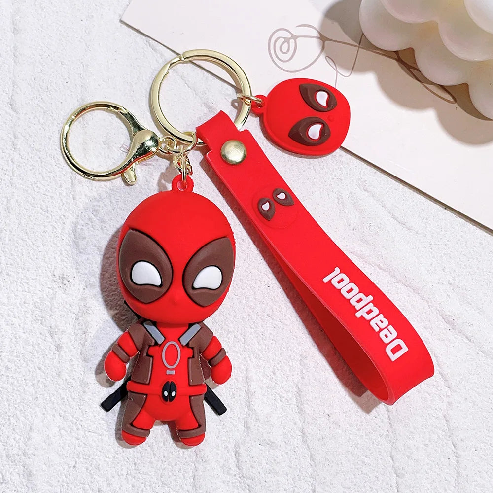 New Cute Doll Pendant Anime Figures Dead doll Version Fashion Backpack Keychain Couple Bag Keyring Pendant Birthday Gifts