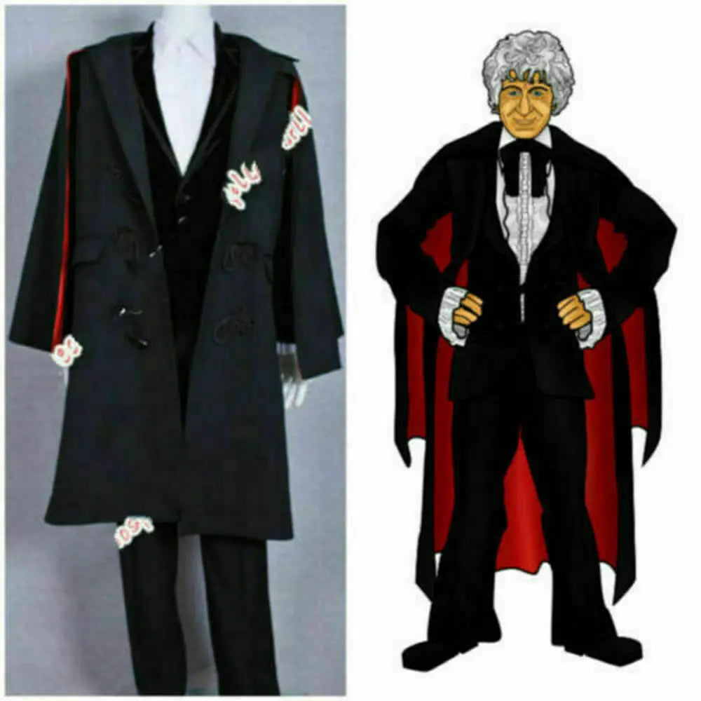 new Doctor Who cosplay Who Doctor For The 3rd Dr Jon Pertwee Cosplay Costume