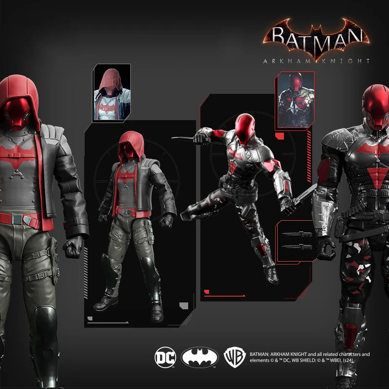 New F5 Batman Arkham Knight assembled Model Blind Box 7style 10cm Action figures Collection Hobby Model Ornaments Boys Toys Gift