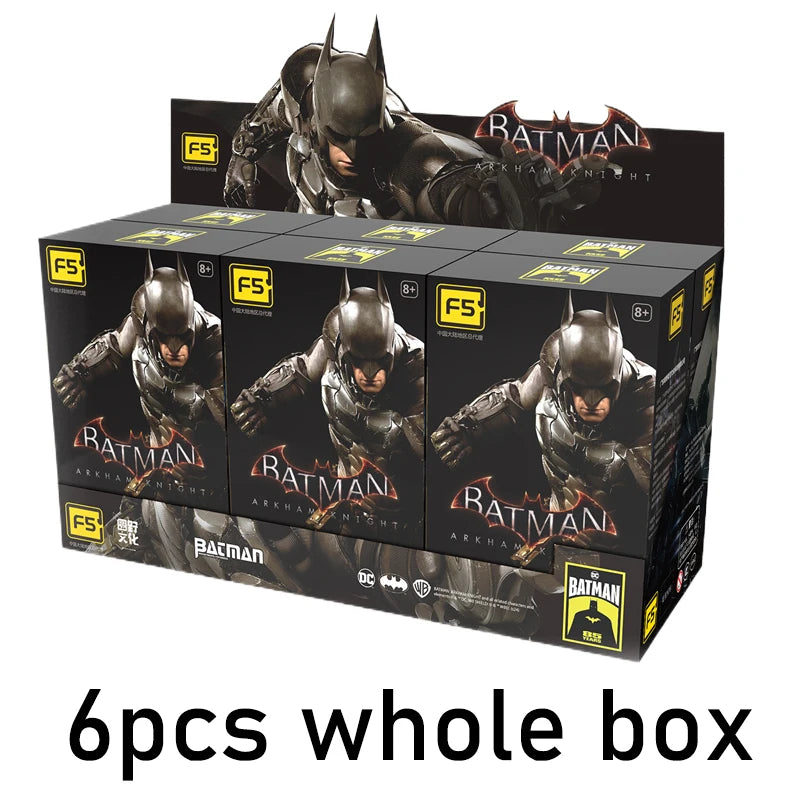 New F5 Batman Arkham Knight assembled Model Blind Box 7style 10cm Action figures Collection Hobby Model Ornaments Boys Toys Gift