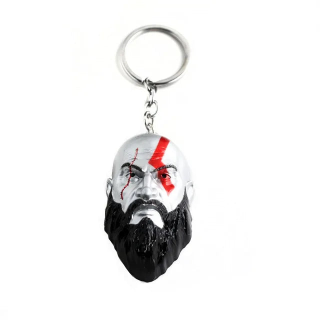 New God of War 4 Kratos Sword Keychain Pendant Keyring Jewelry Men And Women Car key chain Accessories