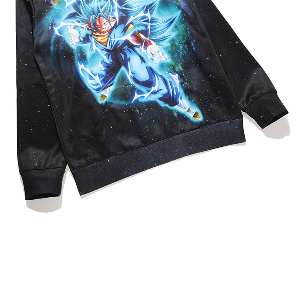 New hoodie cartoon Dragon Ball  print hooded sweater