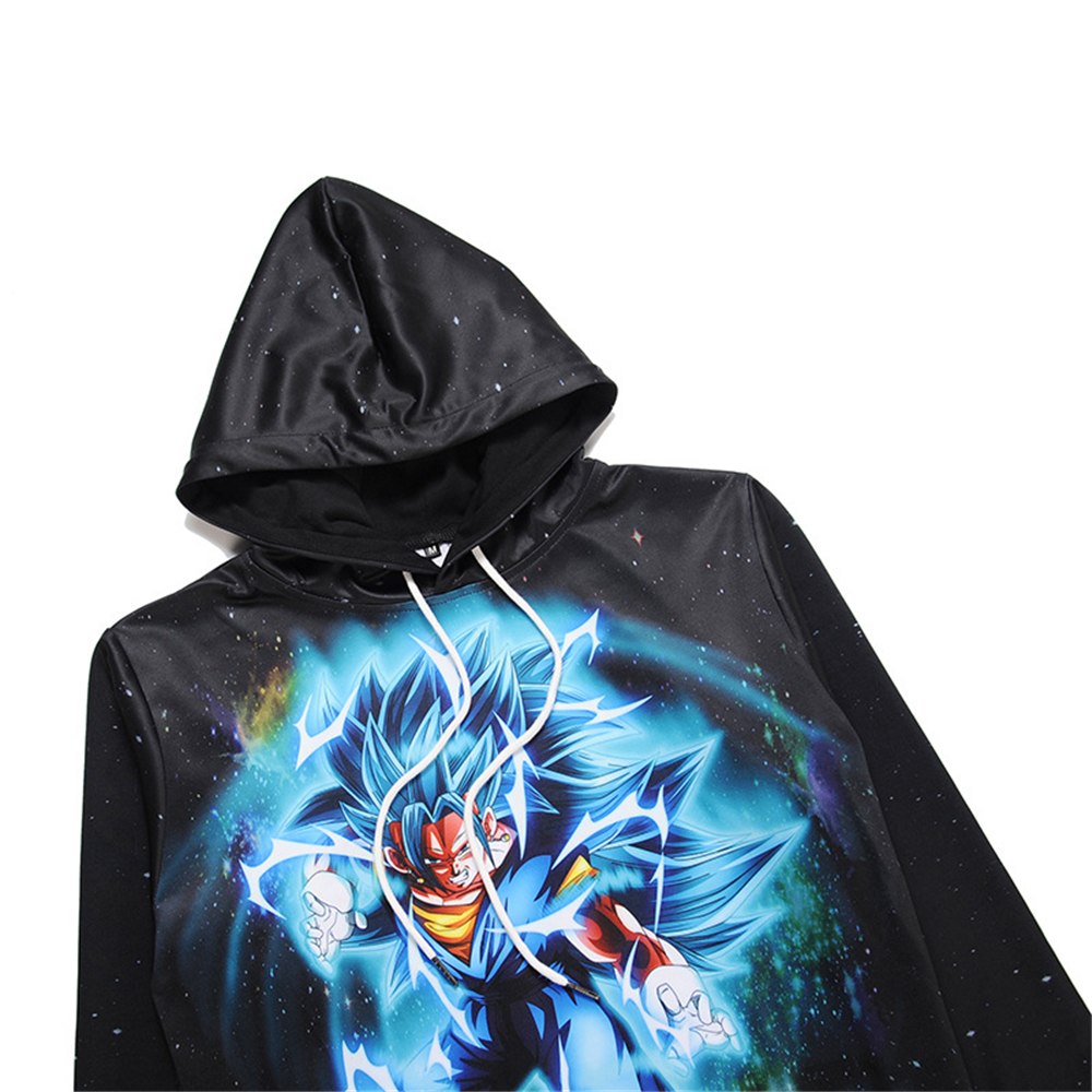 New hoodie cartoon Dragon Ball  print hooded sweater