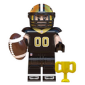 New Orleans Saints NFL Football Teams Lego Minifigures Custom Toys