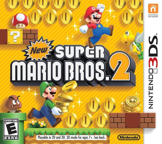 New Super Mario Bros. 2 (Nintendo 3DS) - Game Manual Only