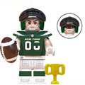 New York Jets NFL Football Teams Lego Minifigures Custom Toys