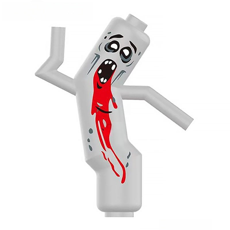 NEW ZOMBIE Blow UP Guy Lego Minifigures Custom Toys