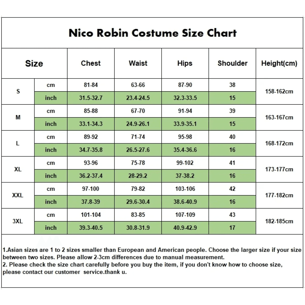 Nico Robin Cosplay Costume – One Piece Top and Skirt Outfit - S / Costume and wig