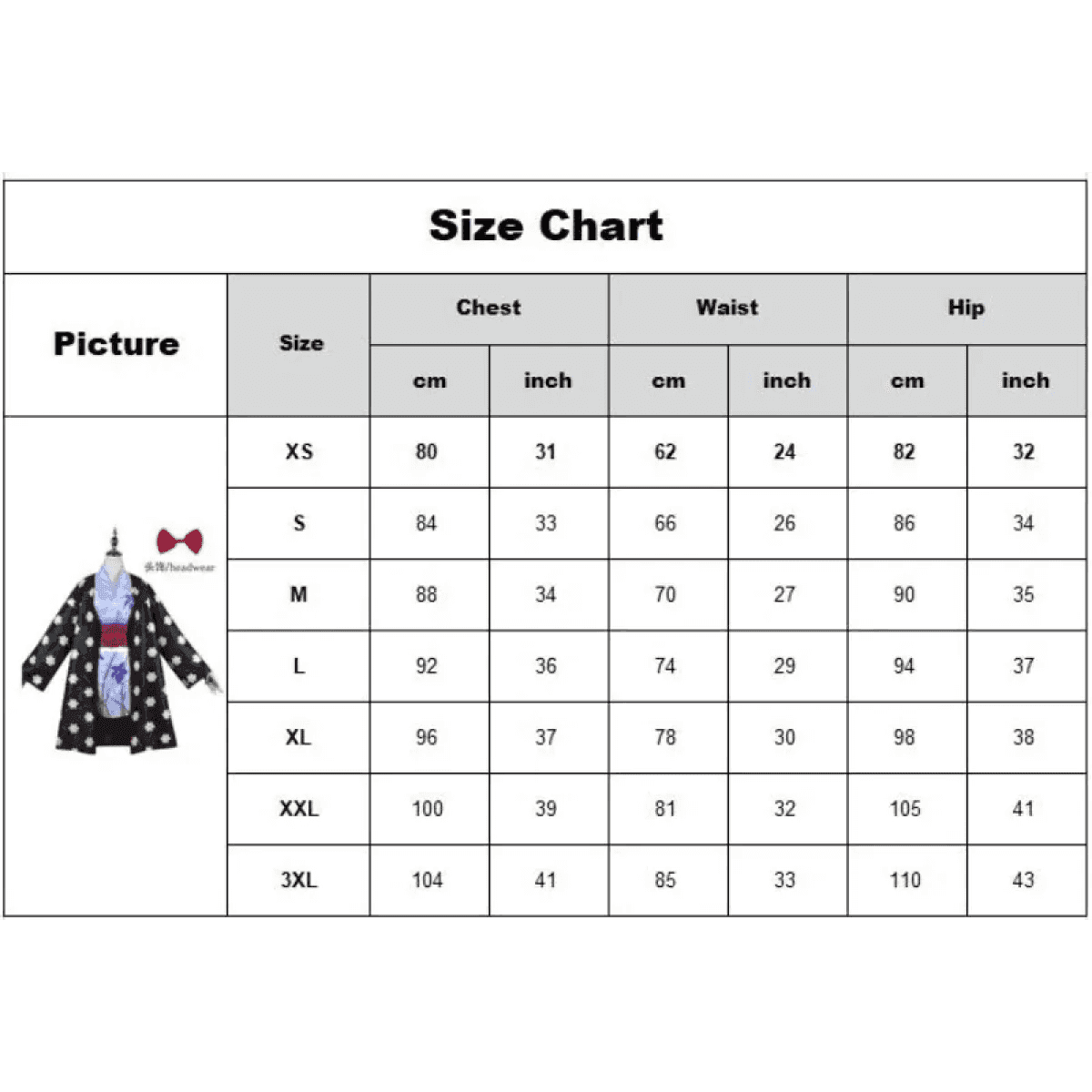 Nico Robin Miss All-Sunday Kimono Costume – One Piece Cosplay - S / Wig Only(one size)