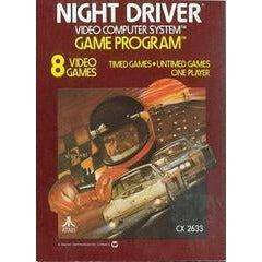 Night Driver - Atari 2600 - Standard - Game Only