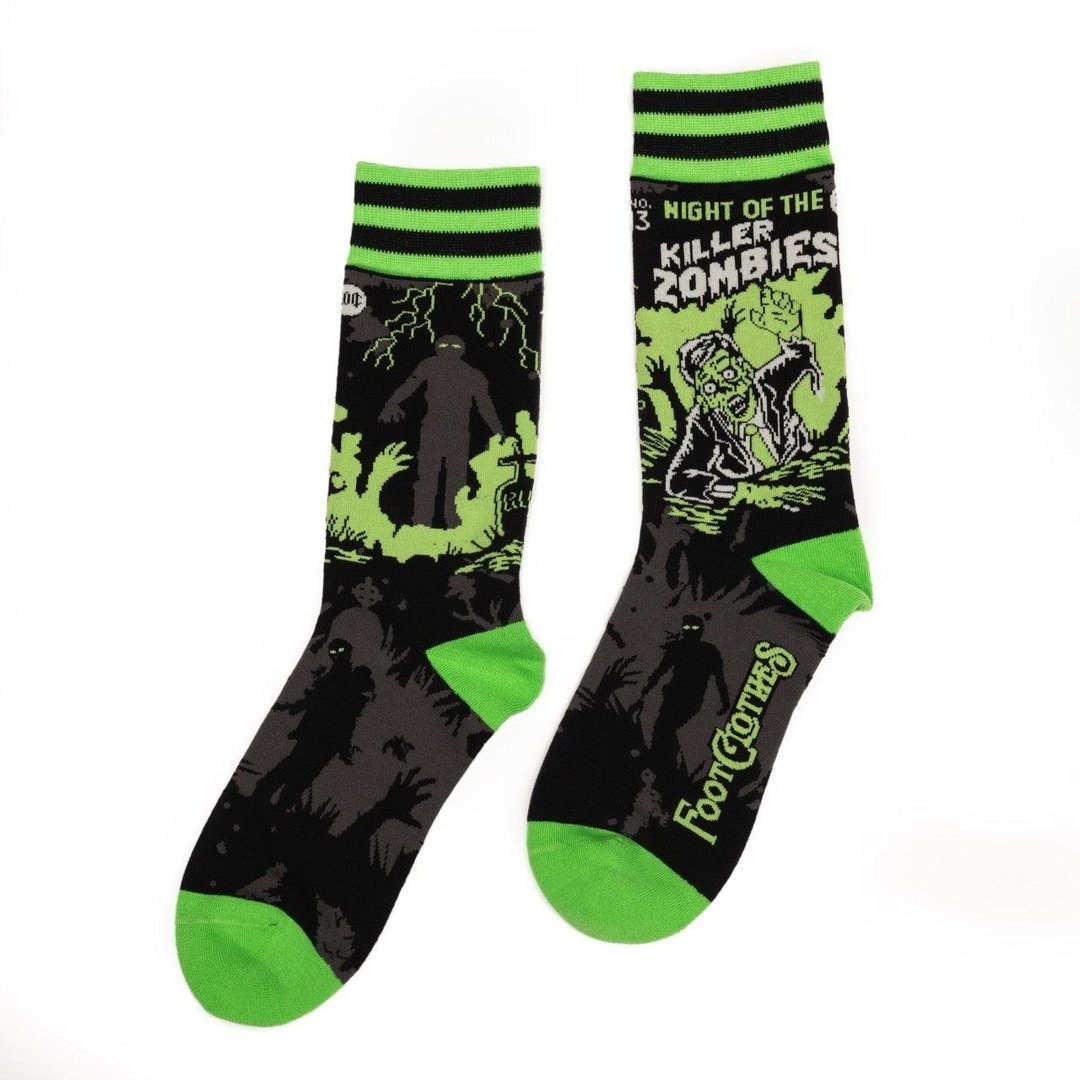 Night of the Killer Zombies Crew Socks