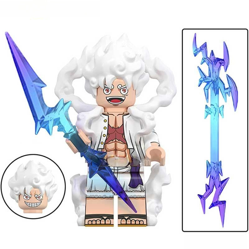 Nika Monkey D Luffy ONE PIECE  Lego Anime Minifigures Custom Toys 4