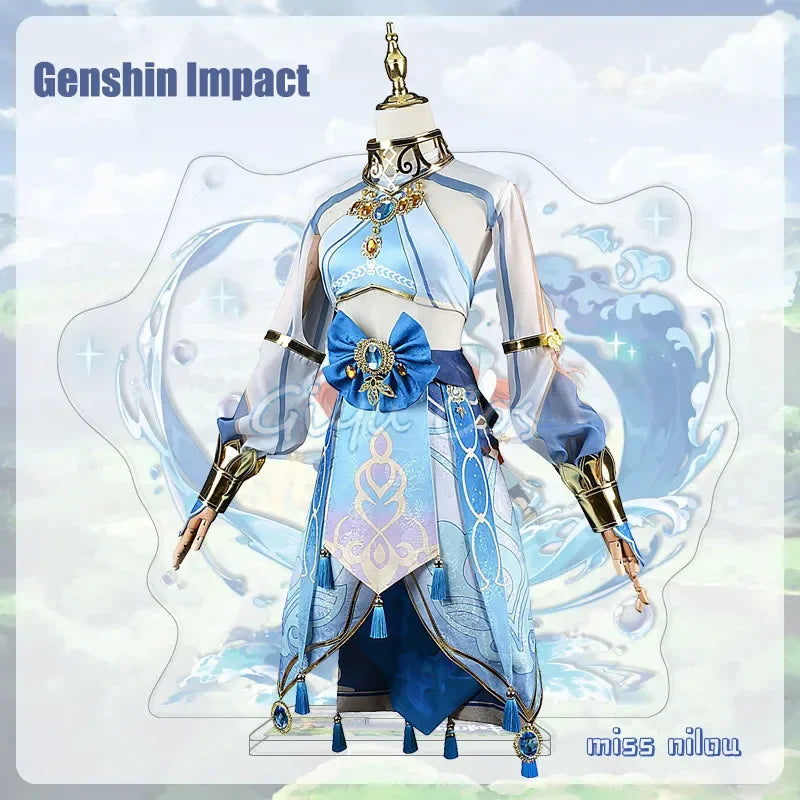 Nilou Cosplay Costume Genshin Impact Carnival Uniform  Anime Halloween Costumes Women Game