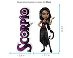 Scorpio Sticker and Magnet - Enigmatic Scorpion Horoskins™ – Zodiac Water Sign | Waterproof & UV-Proof - Sticker / Mini