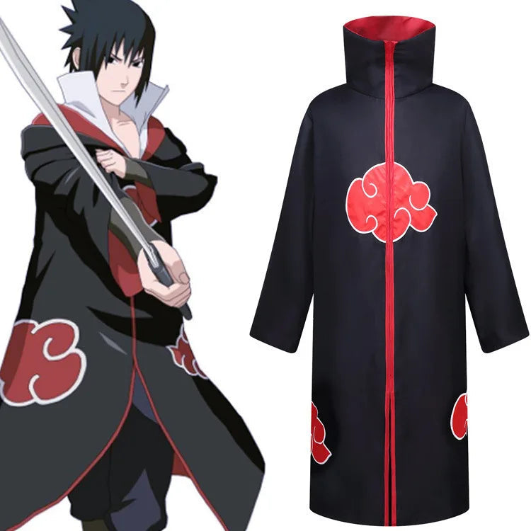 Ninja Hokage cosplay costume Uchiha Itachi Akira organization fourth generation cloak