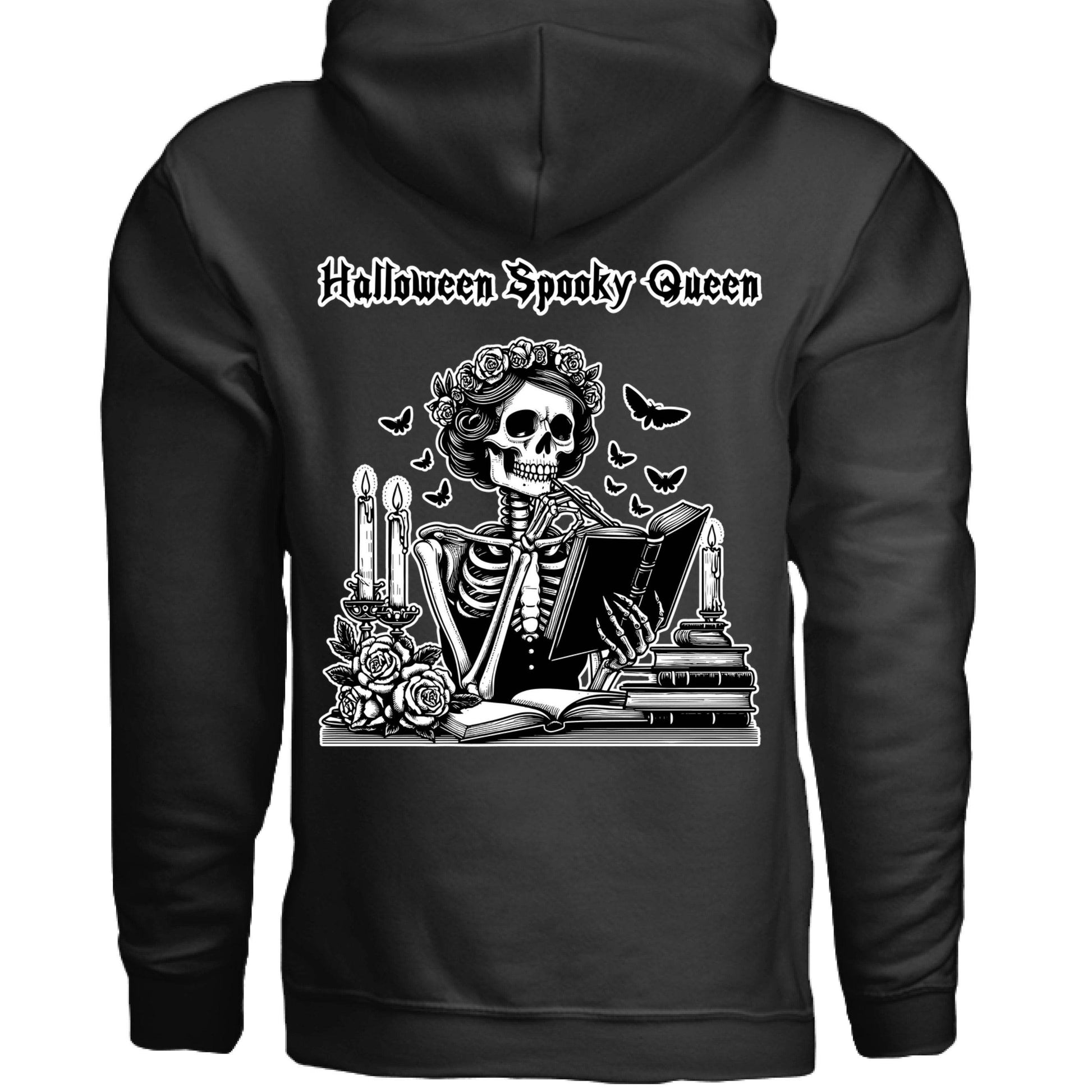 Grave Digs Halloween Spooky Queen 4 Unisex Hoodie - BLACK / XS
