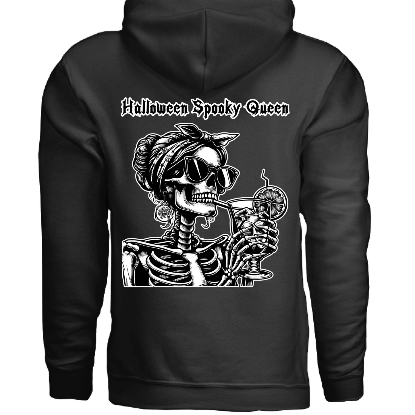 Grave Digs Halloween Spooky Queen 5 Unisex Hoodie - BLACK / XS