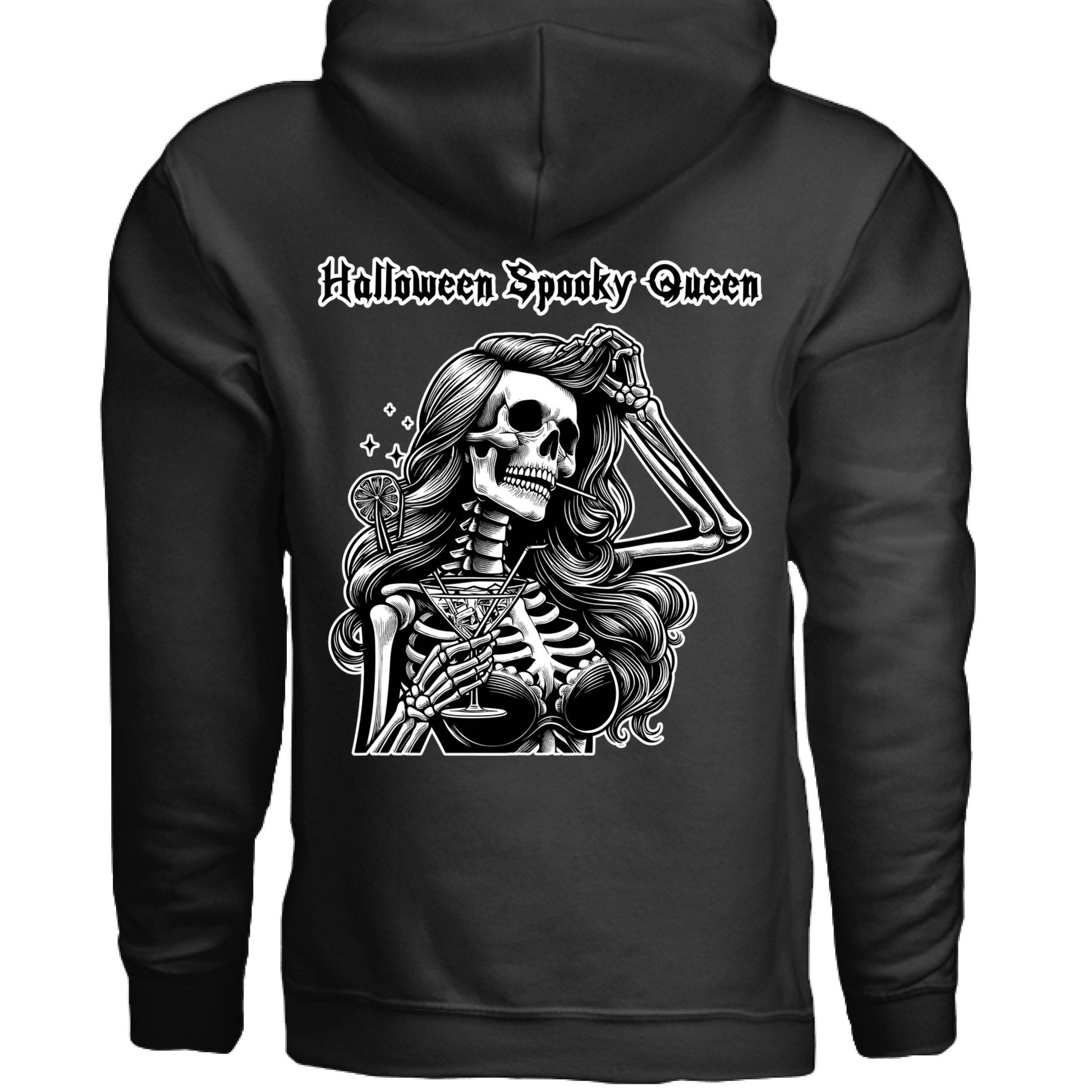 Grave Digs Halloween Spooky Queen 7 Unisex Hoodie - BLACK / XS