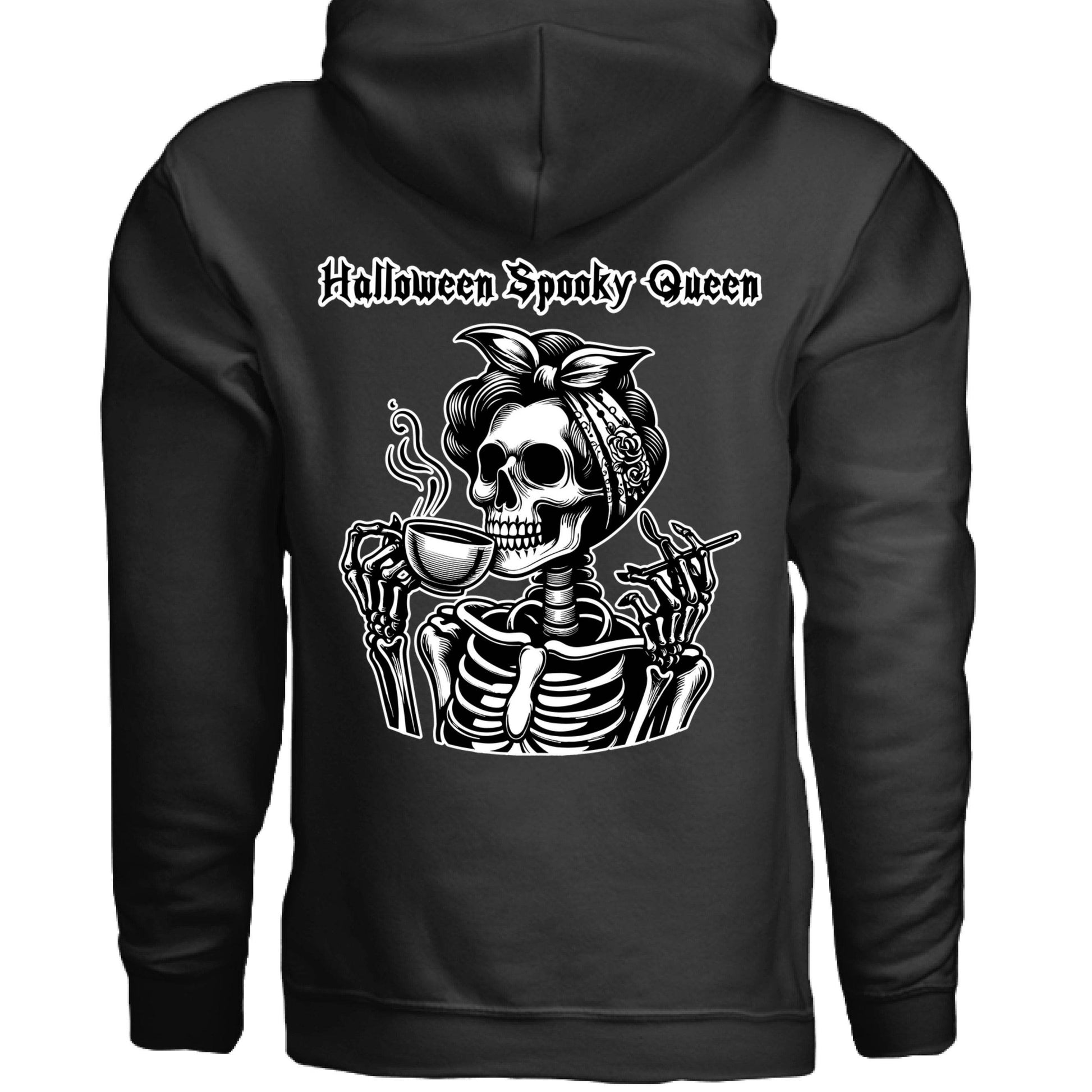 Grave Digs Halloween Spooky Queen 9 Unisex Hoodie - BLACK / XS