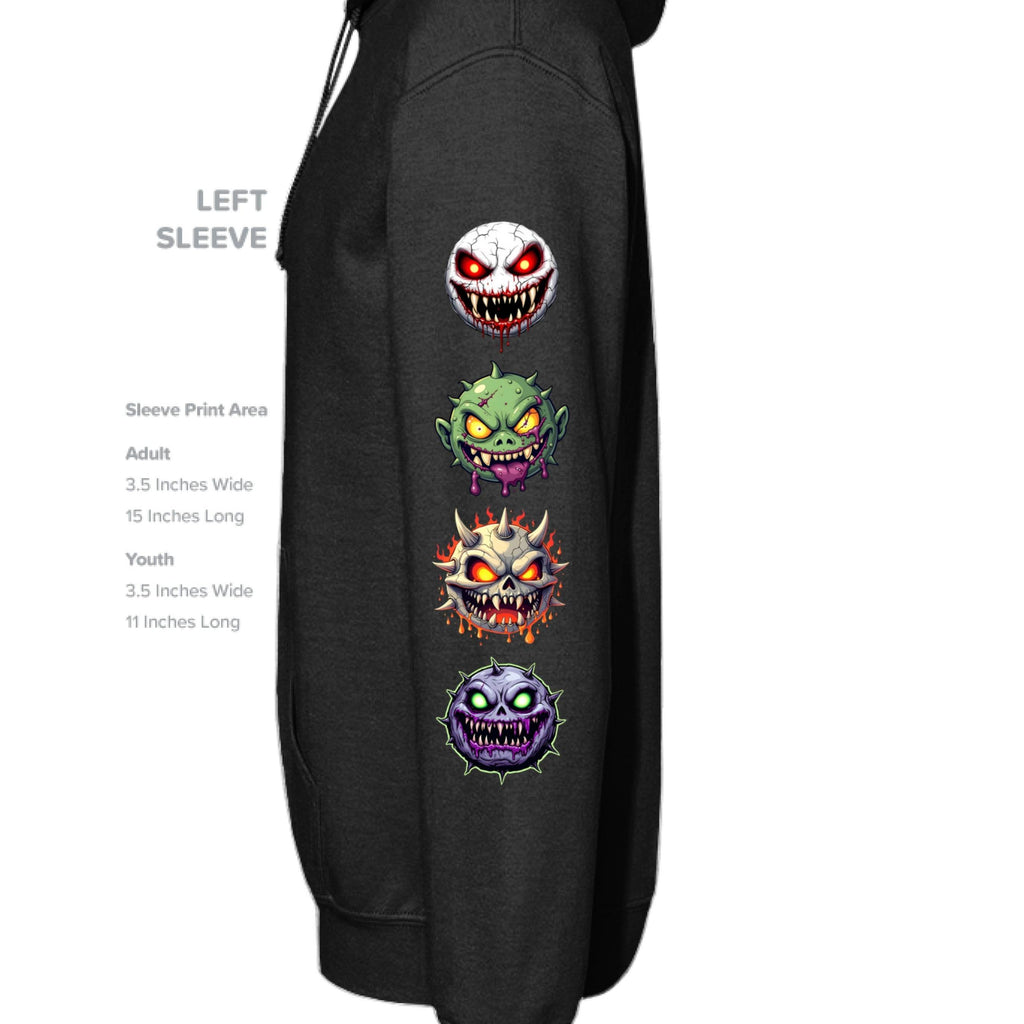 Grave Digs NecroNemoticons 50 Unisex Hoodie - BLACK / XS