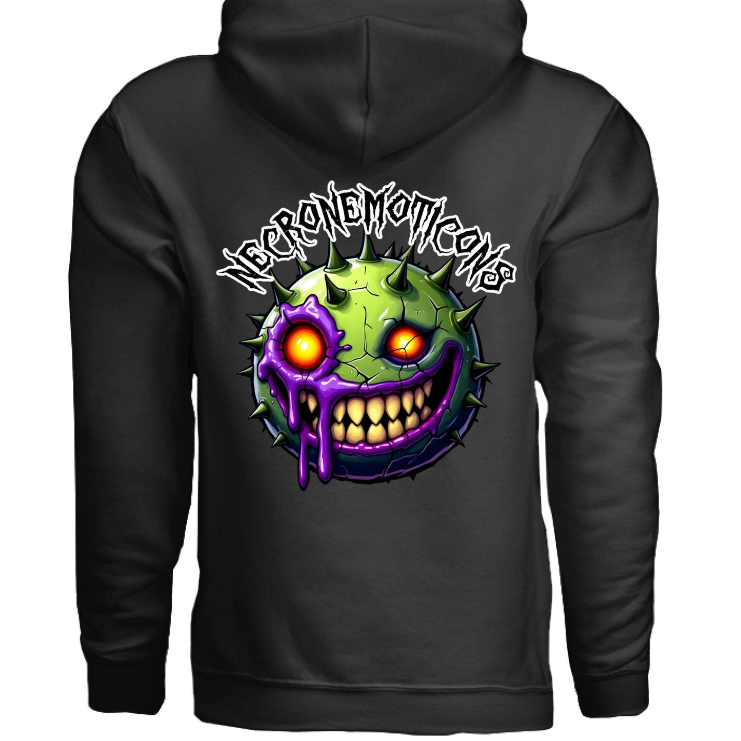 Grave Digs NecroNemoticons 51 Unisex Hoodie - BLACK / XS