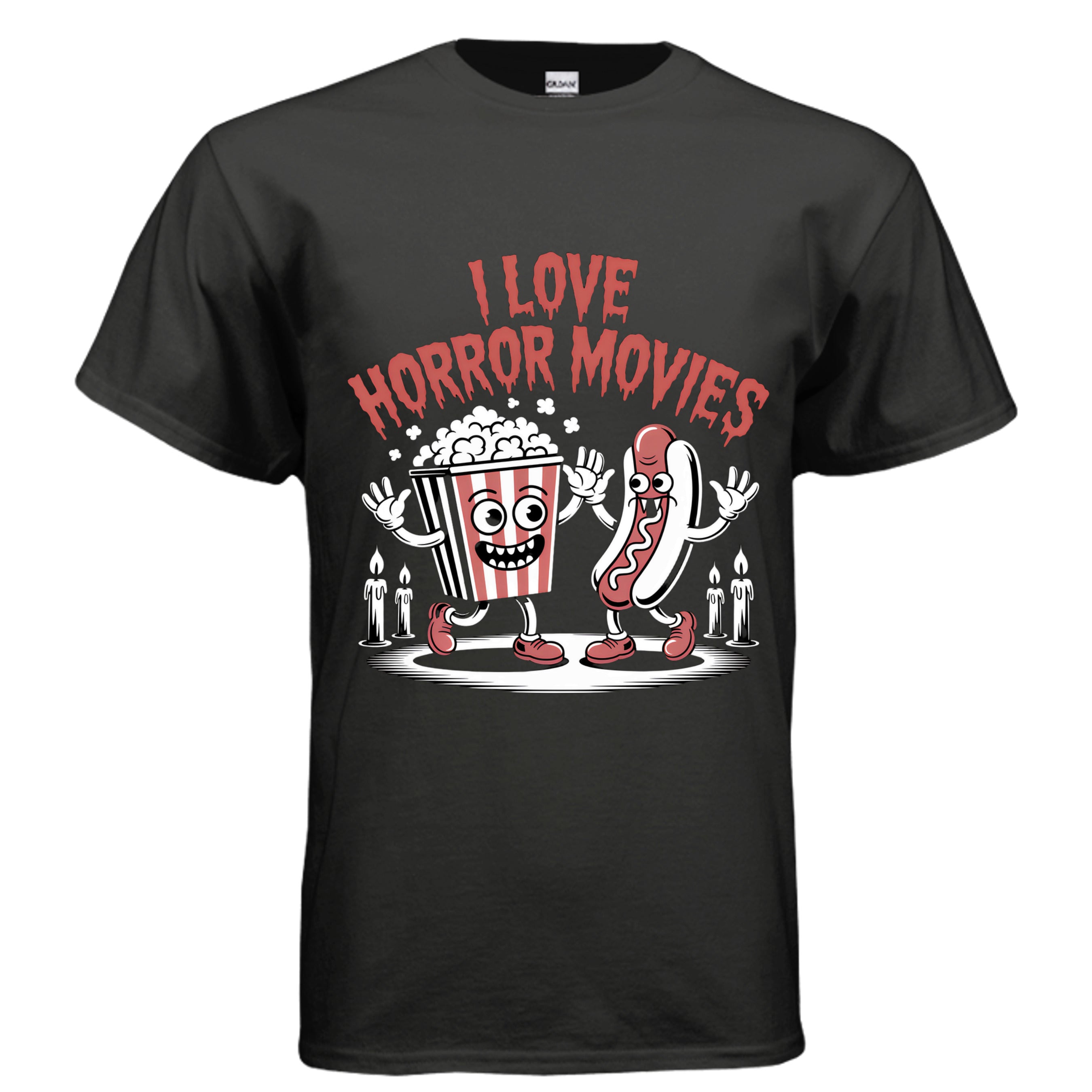 I Love Horror Movies T-shirt