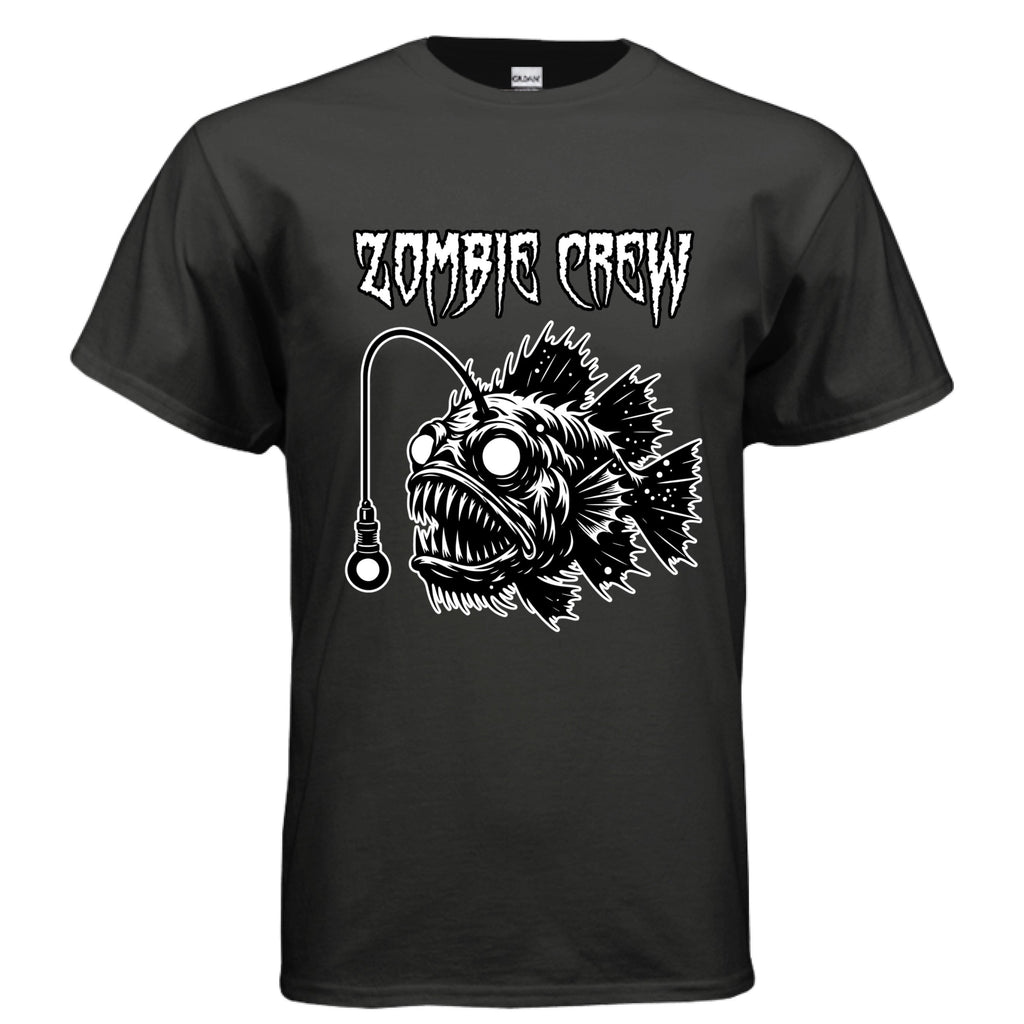 Grave Digs Zombie Crew Angler Fish T-shirt