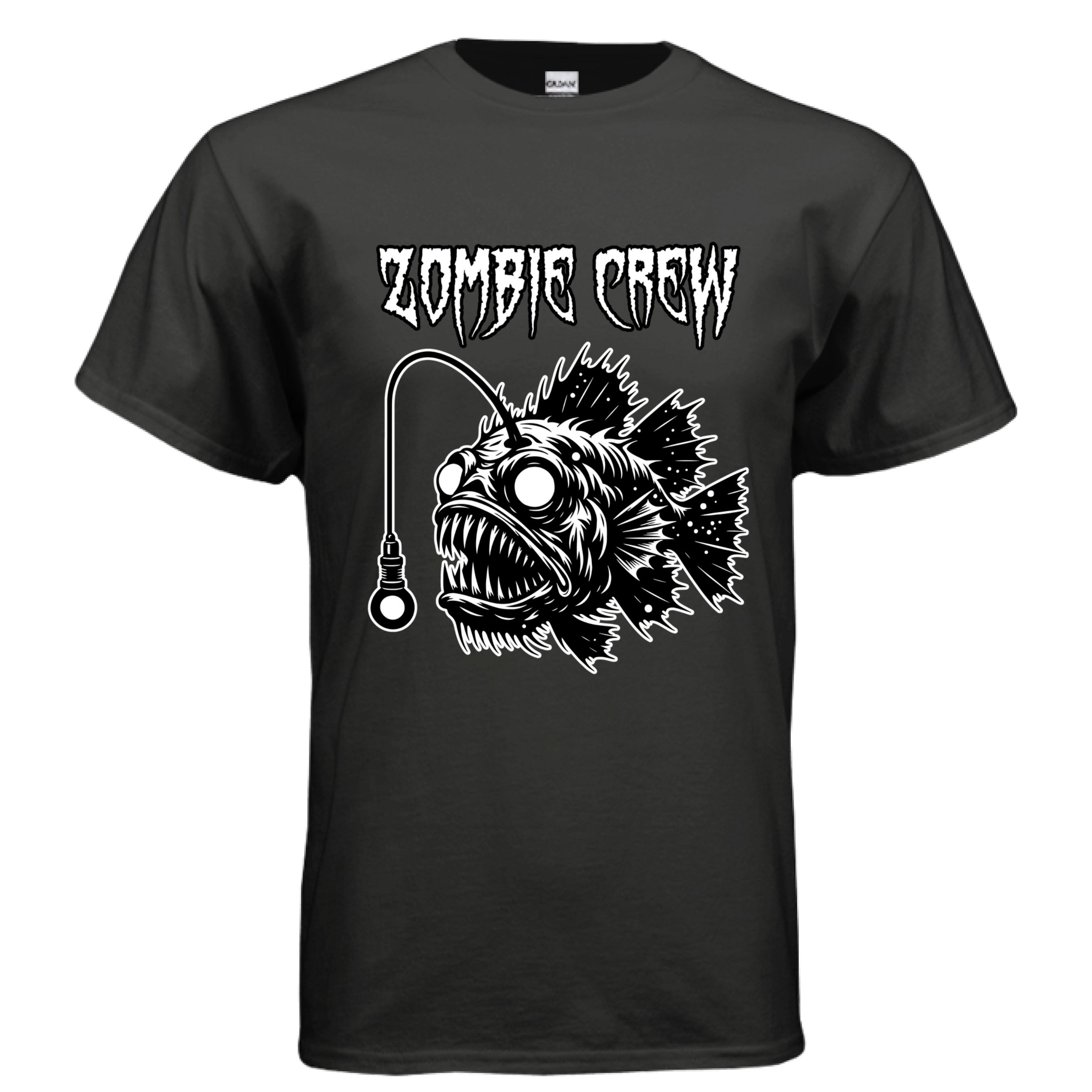 Grave Digs Zombie Crew Angler Fish T-shirt