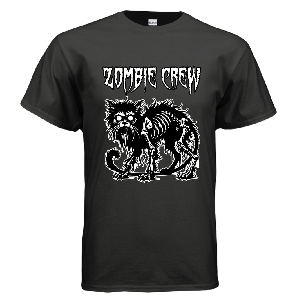 Grave Digs Zombie Crew Cat T-shirt
