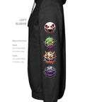 Grave Digs NecroNemoticons 36 Unisex Hoodie - BLACK / XS