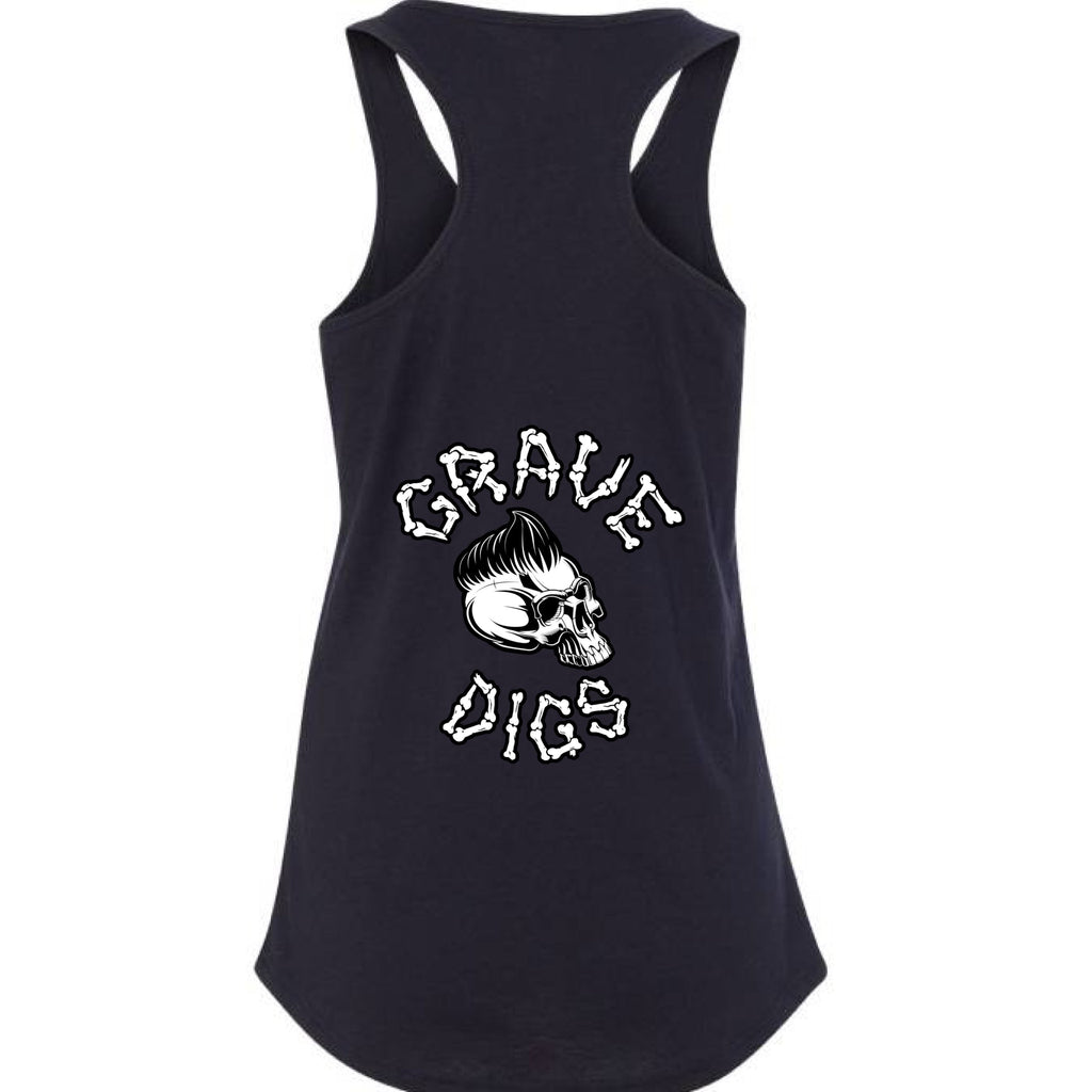 With Great Power Comes Great Responsibilititty Racerback Tank