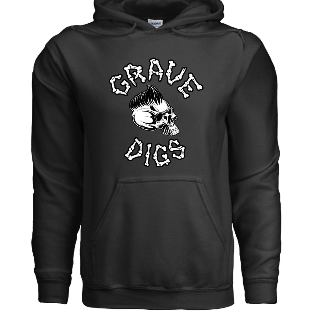 Grave Digs NecroNemoticons 3 Unisex Hoodie - BLACK / XS