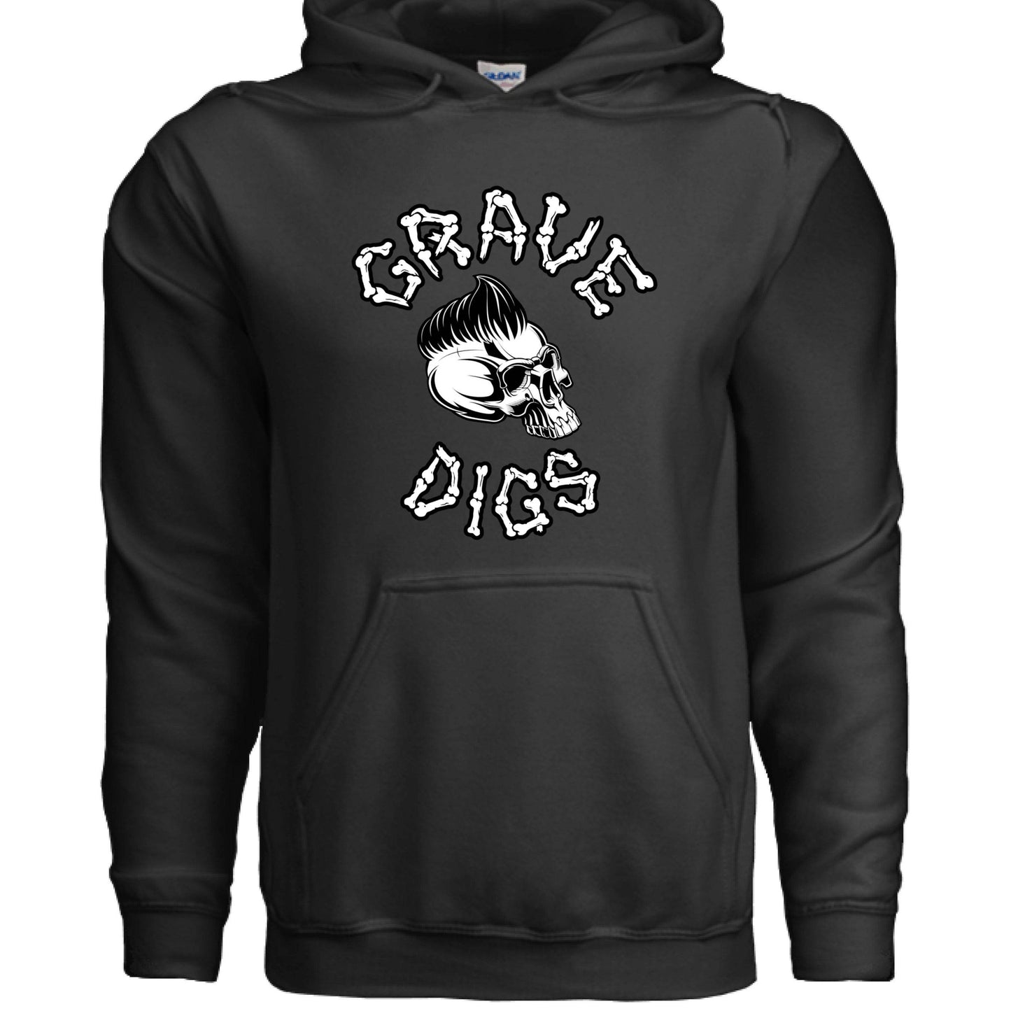 Grave Digs Eternal Lovers Heart Unisex Hoodie - BLACK / XS