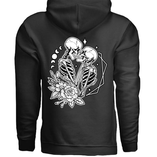 Grave Digs Eternal Lovers Timeless Unisex Hoodie - BLACK / XS