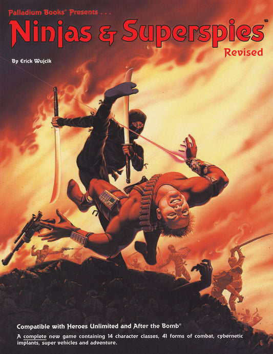 Ninjas and Superspies couverture rigide (révisée)