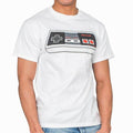 Nintendo Controller White Adult T-shirt - M