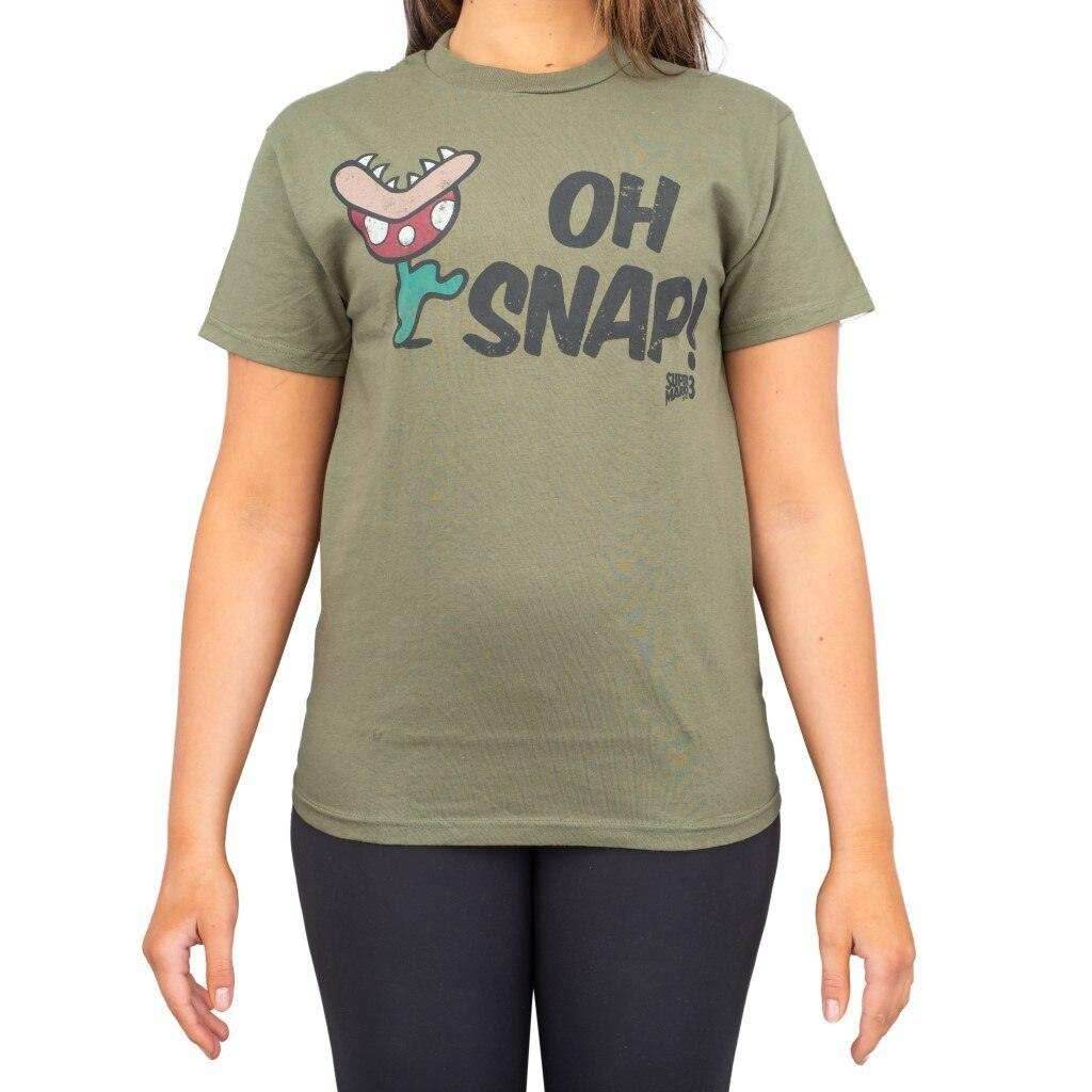 Nintendo Mario Bros Oh Snap T-shirt - S