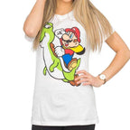 Nintendo Super Mario Riding Yoshi T-shirt - S