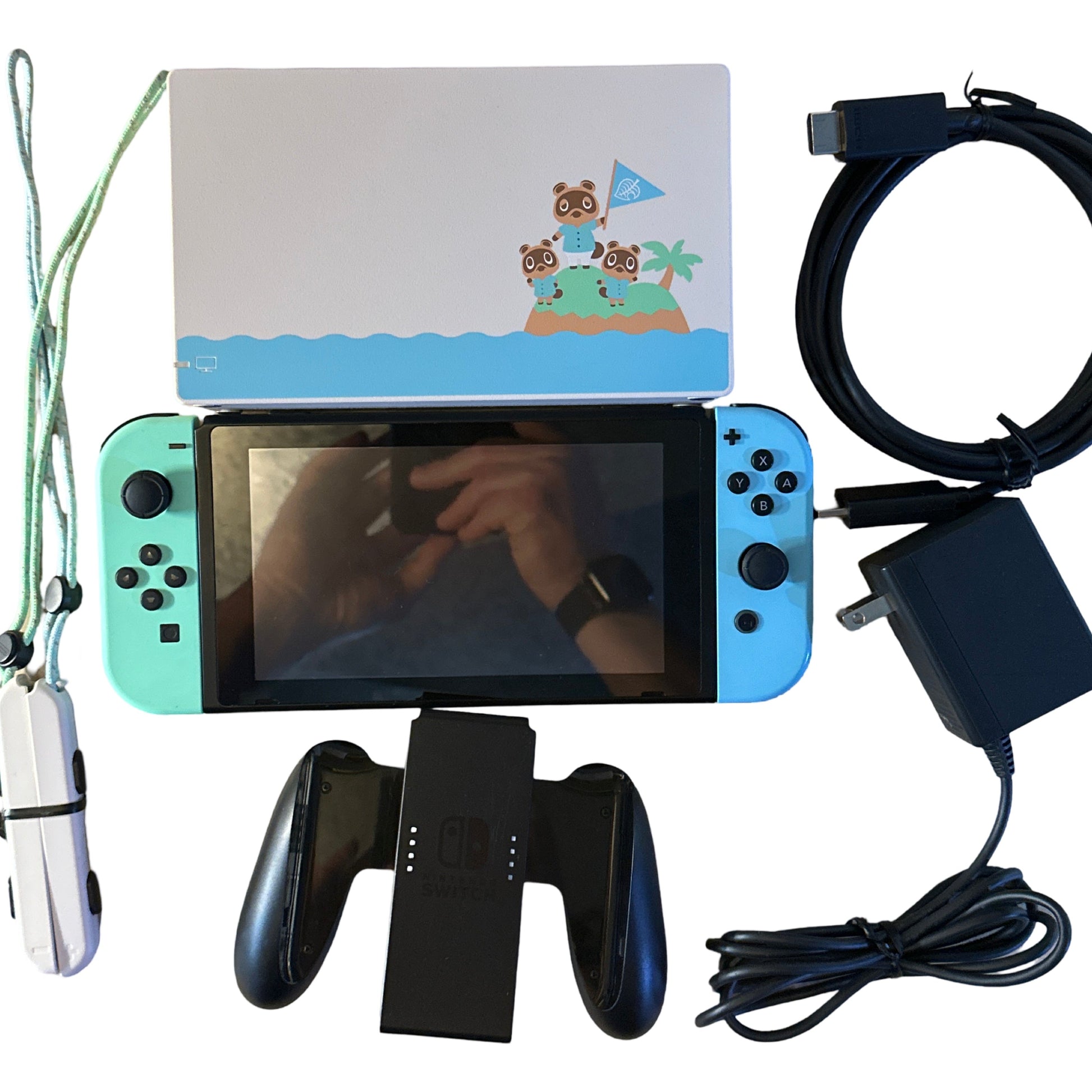 Nintendo Switch Animal Crossing: New Horizons Edition System (With Pro Controller)